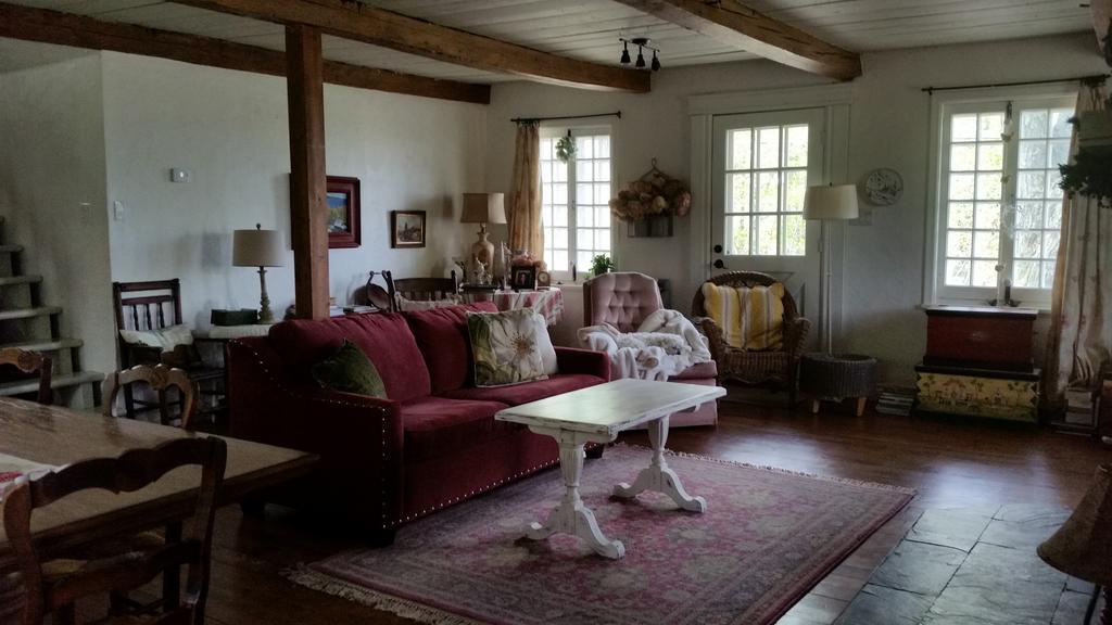 La Maison Ancestrale Guerard Saint-Laurent-de-l'ile d'Orleans Eksteriør bilde