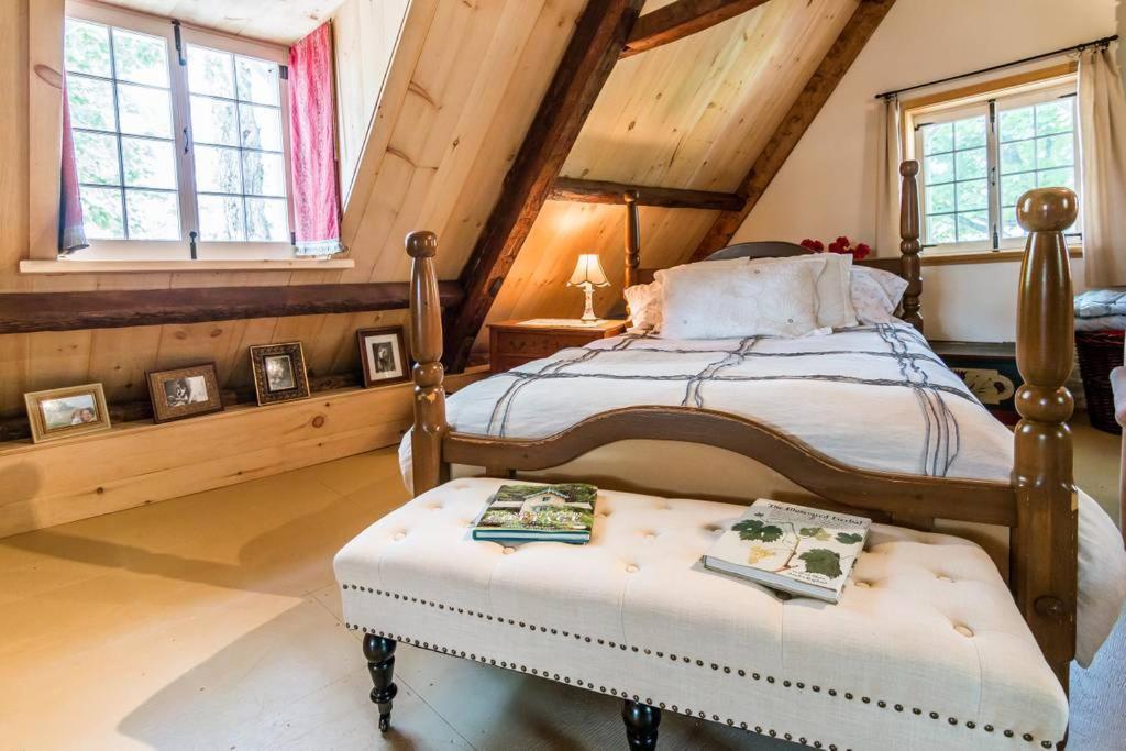 La Maison Ancestrale Guerard Saint-Laurent-de-l'ile d'Orleans Eksteriør bilde